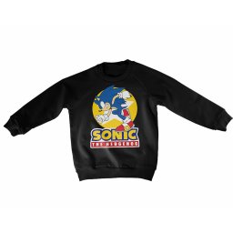 mikina dětská Sonic The Hedgehog - Black - HYBRIS - SEG-31-SON006-92-13-BK