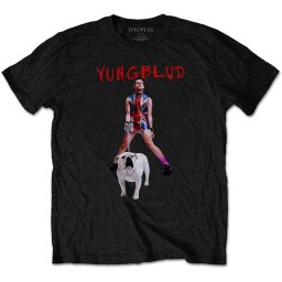 tričko pánské Yungblud - Strawberry Lipstick - Black - ROCK OFF - YBTS07MB