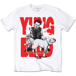 tričko pánské Yungblud - Life on Mars Tour - White - ROCK OFF - YBTS32MW