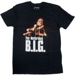 tričko pánské Notorious B.I.G. - Reachstrings - Black - ROCK OFF - BIGTS14MB