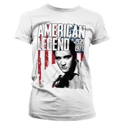 tričko dámské Elvis Presley - American Legend - HYBRIS - RD-5-ELV004-H18-2-WH