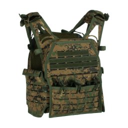 INVADERGEAR vesta REAPER nosič plátů DIGITAL WOODLAND - MARPAT