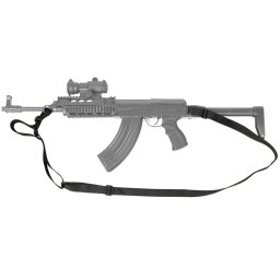 TacticalPro popruh dvoubodový taktický ČERNÝ
