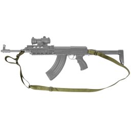 TacticalPro popruh dvoubodový taktický ZELENÝ