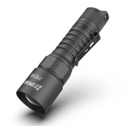 SPERAS svítilna PZ16 ZOOM dobíjecí, 2400 lumenů, 726 metrů, IP65 ČERNÁ