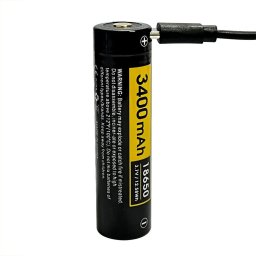 SPERAS baterie dobíjecí RC34 3400 mAh USB-C typ 18650