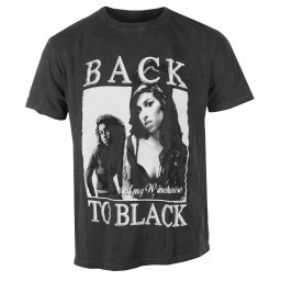 tričko pánské Amy Winehouse - Back To Black - ROCK OFF - AMYTS06MWA