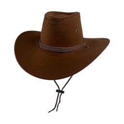 Gaira® Klobouk Western 70331, Barva tmavě hnědá