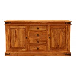 indickynabytek.cz - Komoda Jali 160x90x45 z indického masivu palisandr / sheesham
