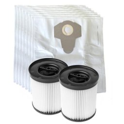 Filtry pro PARKSIDE PWD 30, PWD 25, PNTS 1400 H4 a sáčky textilní 41x40cm 2+7ks
