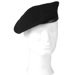 Baret IMPORT ČERNÝ vel. 55