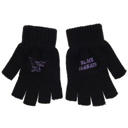 rukavice Black Sabbath - PURPLE LOGO & DEVIL - RAZAMATAZ - FG046