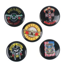 placky Guns N' Roses - Bullet Logo - RAZAMATAZ - BB037