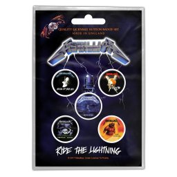 placky Metallica - Ride The Lightening - RAZAMATAZ - BB043