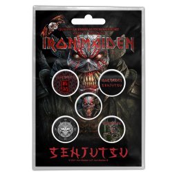 placky IRON MAIDEN - SENJUTSU - RAZAMATAZ - BB084