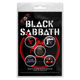 placky BLACK SABBATH - RED DEVIL - RAZAMATAZ - BB114