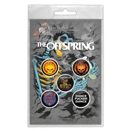 placky THE OFFSPRING - SKELETON MOLOTOV - RAZAMATAZ - BB128