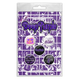 placky DEEP PURPLE - LOGO - RAZAMATAZ - BB124