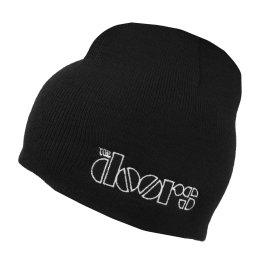 beanie čepice THE DOORS - LOGO - černý - RAZAMATAZ - BH165