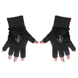 bezprsté rukavice POWERWOLF - PW LOGO - RAZAMATAZ - černé - FG076