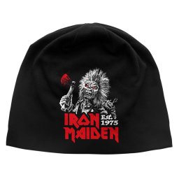 beanie čepice IRON MAIDEN - RUN FOR YOUR LIVES - RAZAMATAZ - černá - JB207