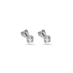 Náušnice Louisa s lab-grown diamantem, bílé zlato 14K IZLG1515A