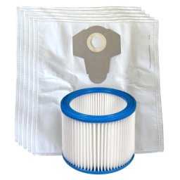 Filtr pro NAREX VYS 20-01, VYS 21-01, VYS 25-21 omývatelný a sáčky (38x33cm) textilní 1+5ks sada