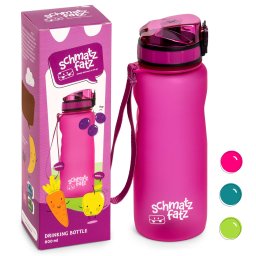 Klarstein Schmatzfatz Wakaba láhev na pití | 800 ml | Tritan | Popruh na přenášení | Bez BPA