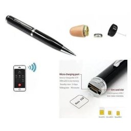 Špionážní studentský set - spy sluchátko s GSM perem + podpora Nano SIM
