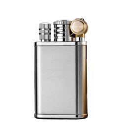 Gaira® Benzínový zapalovač 8803, Barva stříbrná