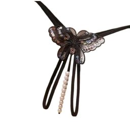 Gaira® Kalhotky Motýl 6120, Barva černá
