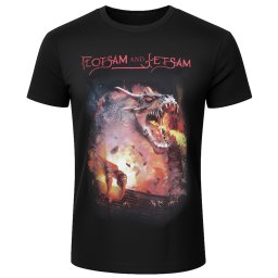 pánské tričko FLOTSAM AND JETSAM - Rats in the Temple - černé - NAPALM RECORDS - TS_9507