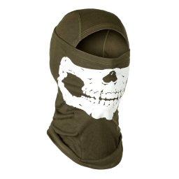 INVADERGEAR kukla balaclava MPS DEATH HEAD OLIVE DRAB