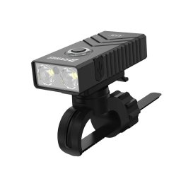 SPERAS svítilna U3 RGB s montáží na kolo, 700 lumenů, 118 metrů, IP68 ČERNÁ