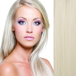 Girlshow Clip in vlasy - sada DE-LUXE, 57 cm, odstín - 61 (chladná blond)