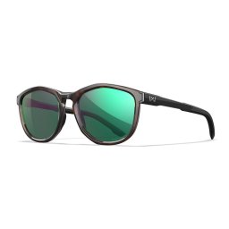 WILEY X brýle střelecké WX BRAVO CAPTIVATE ČERNO/HNĚDÝ rám GREEN MIRROR skla