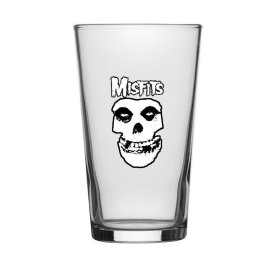 sklenice Misfits - Skull - RAZAMATAZ - BG049