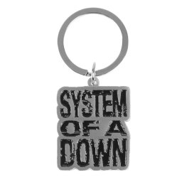 klíčenka (přívěšek) SYSTEM OF A DOWN - LOGO - RAZAMATAZ - KR189