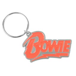 přívěsek na klíče DAVID BOWIE - LOGO - RAZAMATAZ - KR191