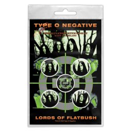placky TYPE O NEGATIVE - LORDS OF FLATBUSH - BB134