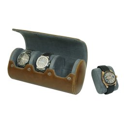 Gaira® Pouzdro na hodinky 2333, Barva tmavě hnědá
