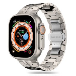 Řemínek Tech-Protect Stainless Line Apple Watch 4/5/6/7/8/SE a Ultra 1/2 44/45/49mm - Titanium