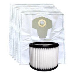 Filtr pro NAREX VYS 20-01, VYS 21-01, VYS 25-21 PET omývatelný a sáčky (38x33cm) textilní 1+7ks sada
