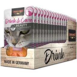 Leonardo DRINK MULTIPACK kuřecí polévka BEAUTY pro kočky 20x40 g