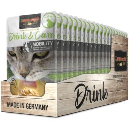 Leonardo DRINK MULTIPACK kuřecí polévka MOBILITY pro kočky 20x40 g
