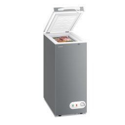 Klarstein Iceblokk mraznička | 51 l | 85 cm | -18°C až -22°C | 4 hvězdy | stříbrná