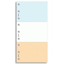 Filofax Jot Pad 3 barevné odtrhovací bločky