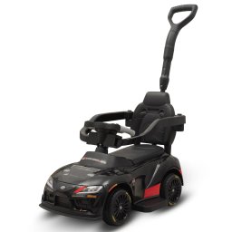 Dětské odrážedlo s vodící tyčí Toyota GR Supra GT4 Baby Mix černé