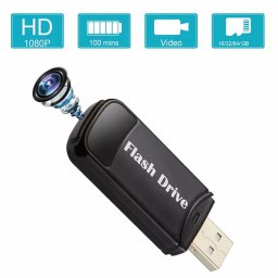 Kamera v usb kluci - USB úložný klíč (disk) s kamerou FULL HD + Paměť 32GB