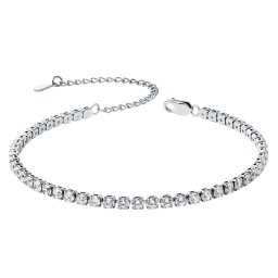Lafira stříbrný tenisový náramek Crystal Z2247